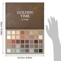 UCANBE 40 Szín Szemhéjpúder Paletta Matt és Csillogó Vízálló Smink 4