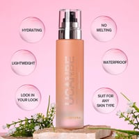 UCANBE Fixáló Spray 200ml - Tartós Smink Fixálás, Hidratáló, Könnyű Formuláció 2
