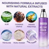 UCANBE Fixáló Spray Mattító Smink Rögzítő 200ml Hosszantartó Finish 4