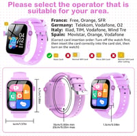 Ucani 4G Gyerek Okosóra GPS-sel, Videohívás, SOS, Iskolai Mód, Lépésszámláló 7