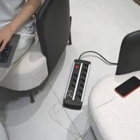 UCOMEN 10-es elosztó USB-C PD 20 W túlfeszültség-védelemmel TÜV/GS 16 A - 1,5 m kábel 5