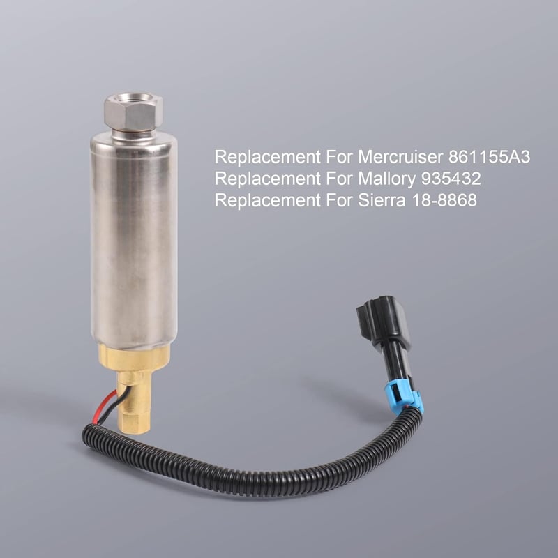 Uenopedin MJ Elektromos Üzemanyag Szivattyú Mercruiser 4.3L 5.0L 5.7L V6 V8 Motorhoz