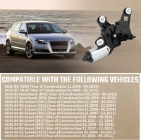 Uenopedin MJ Hátsó Ablaktörlő Motor Audi A3 A4 A6 Q5 Q7 Csere 3