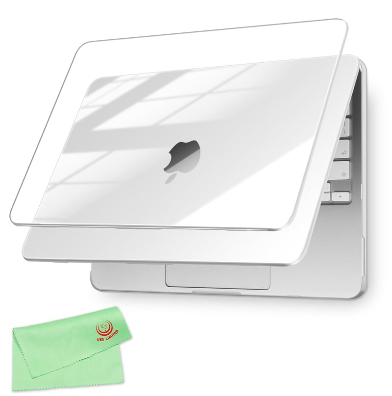 Ochranné puzdro UESWILL MacBook Neo 13" (A3404, čip A18 Pro) – priehľadné