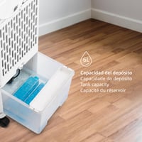 Ufesa Narvik isparivački hladnjak zraka 65W, spremnik od 5L, 3 brzine, 3 načina rada, dodirna ploča, ionizator, timer od 12 sati, perivi filtar, daljinski upravljač 3