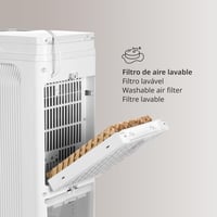 Ufesa Narvik isparivački hladnjak zraka 65W, spremnik od 5L, 3 brzine, 3 načina rada, dodirna ploča, ionizator, timer od 12 sati, perivi filtar, daljinski upravljač 4