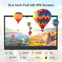 Prenosný monitor UFYQL 15,6", Full HD 1080P IPS, USB-C – chybný, na náhradné diely: Monitor nezobrazuje obraz (stav: pozri 2. obrázok) 11