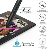 UGEE U1600 Grafikus Rajztábla Monitor 15,4" FHD Teljesen Laminált Kijelzővel, 90% NTSC, Windows/Mac/Android/Linux/OSU Kompatibilis Digitális 3