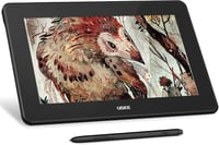 UGEE U1600 Grafikus Rajztábla Monitor 15,4" FHD Teljesen Laminált Kijelzővel, 90% NTSC, Windows/Mac/Android/Linux/OSU Kompatibilis Digitális 1