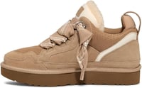 UGG női LowmelSneaker alacsony szárú sneaker 38 EU homokszínű bélelt téli cipő 1