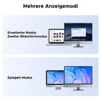 Prenosný monitor UGREEN 2,5K 16 palcov IPS 2560x1600 165Hz HDR400 500 nitov 100% sRGB s magnetickým stojanom USB-C Mini HDMI Mac notebook PS5 Switch 7