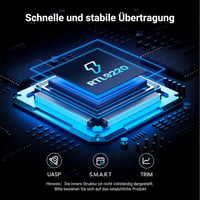 UGREEN 20Gbps NVMe SATA SSD ház USB-C 3.2 Gen 2x2, M.2 2280/2242/2230 kompatibilis 3