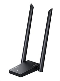 Adaptér UGREEN AXE5400 WiFi 6E USB WLAN, trojpásmový, 5400 Mbps, s dvoma anténami a podporou WPA3 pre PC 1