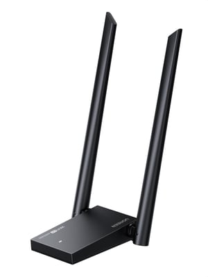 UGREEN AXE5400 WiFi 6E USB WLAN adapter, tri-band, 5400 Mbps, s dvije antene i WPA3 za PC