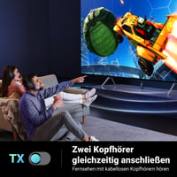 Bluetooth 5.2 adaptér UGREEN (vysielač a prijímač), 28-hodinová výdrž batérie, 2 v 1, dosah 10 m, mikrofón, pre TV, slúchadlá, reproduktory, do auta 9