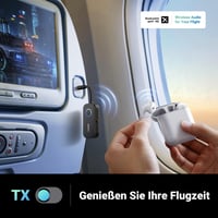 Bluetooth 5.2 adaptér UGREEN (vysielač a prijímač), 28-hodinová výdrž batérie, 2 v 1, dosah 10 m, mikrofón, pre TV, slúchadlá, reproduktory, do auta 5