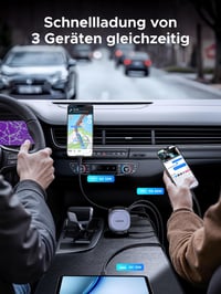 Autonabíjačka UGREEN do zapaľovača 75W s výsuvným káblom USB-C, rýchle nabíjanie, kompatibilná s iPhone, Samsung Galaxy, iPad, 12V adaptér do auta 6