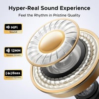 UGREEN ClipBuds nyitott fülű Bluetooth 6.0 fülcsipeszes fülhallgató 4 mikrofonnal, IPX5, 30 óra - fekete 3