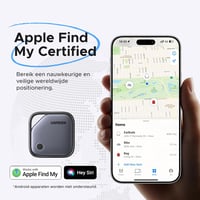 Tracker Bluetooth reîncărcabil UGREEN Finetrack, set de 4 bucăți, compatibil cu Apple Find My iOS, pentru chei, bagaje și pașaport, autonomie până la 12 luni 2
