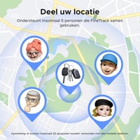 Tracker Bluetooth reîncărcabil UGREEN Finetrack, set de 4 bucăți, compatibil cu Apple Find My iOS, pentru chei, bagaje și pașaport, autonomie până la 12 luni 8