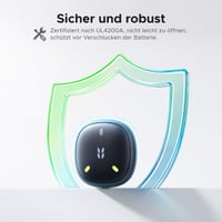 Lokalizátor kľúčov UGREEN FineTrack Mini 2 kompatibilný s Apple Find My, zvukový signál 110 dB, IP68, svietiaci dizajn, na kufre a kľúče – 4 ks 9