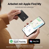 Card de localizare Bluetooth UGREEN FineTrack Slim pentru Apple Find My, compatibil cu dispozitive iOS, rezistent la apă IP68, reîncărcabil, pentru portofel și bagaje 2