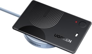 Card de localizare Bluetooth UGREEN FineTrack Slim cu încărcare magnetică wireless, compatibil cu Apple Find My (doar iOS), pentru pașaport și portofel, autonomie până la 1 an