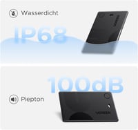 Card de localizare Bluetooth UGREEN FineTrack Slim cu încărcare magnetică wireless, compatibil cu Apple Find My (doar iOS), pentru pașaport și portofel, autonomie până la 1 an 4