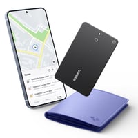Bluetooth lokalizátor UGREEN FineTrack Slim S, kompatibilný so Samsung SmartThings, spätné vyhľadávanie telefónu, 7-dňová história polohy, magnetické nabíjanie, IP68, 1,7 mm 1