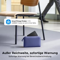 Bluetooth lokalizátor UGREEN FineTrack Slim S, kompatibilný so Samsung SmartThings, spätné vyhľadávanie telefónu, 7-dňová história polohy, magnetické nabíjanie, IP68, 1,7 mm 7