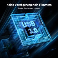 Placă de captură video UGREEN HDMI la USB-C 3.0, Loop-Out 4K 60Hz, înregistrare 1080P 60FPS, cu suport audio și microfon 5