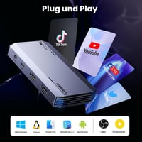 UGREEN HDMI Videó Rögzítő Kártya USB 3.0 4K60Hz PS5 Switch Streaming 10
