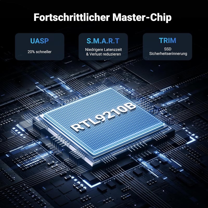 UGREEN M.2 SSD ház USB 3.2 Gen 2 NVMe és SATA támogatással