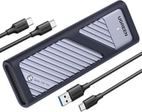 UGREEN M2 NVMe SSD ház USB 3.2 Gen 2 alumínium hűtőpárnával 2280/2242/2230 1