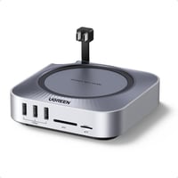 Dokovacia stanica UGREEN pre Mac Mini M4, 40 Gb/s M.2 NVMe SSD box, 5x 10 Gb/s USB port, HDMI 8K 30 Hz duálny displej, SD/TF 4.0, 3,5 mm jack – pre Mac Mini M4/M4 Pro 1