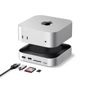 Docking station UGREEN Mac Mini M4 cu carcasă NVMe SSD, hub USB-C 11-în-1