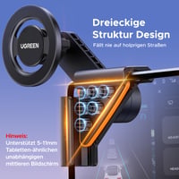 Magnetický držiak na telefón UGREEN MagSafe na obrazovku pre Tesla Model 3 a Y, otočný o 360 stupňov 4