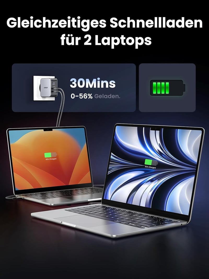 UGREEN Nexode 140W USB C GaN Töltő 3-Portos - MacBook Pro, Dell XPS, iPhone, Galaxy Telefonokkal Kompatibilis PD 3.1 Gyorstöltő Adapter

AI: