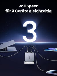 UGREEN Nexode 140W USB C GaN Töltő 3-Portos - MacBook Pro, Dell XPS, iPhone, Galaxy Telefonokkal Kompatibilis PD 3.1 Gyorstöltő Adapter

AI: 3