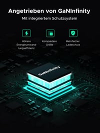 Nabíjačka UGREEN Nexode 200W USB-C, 4-portový GaN sieťový adaptér, rýchle nabíjanie PD3.1 140W, pre MacBook, iPhone a zariadenia Galaxy 6