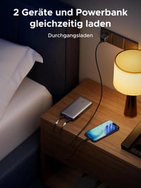 UGREEN Nexode 25000 mAh Power Bank 145W - 3 portos külső akkumulátor digitális kijelzővel, MacBook, iPhone, Galaxy készülékekhez 6