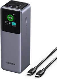 UGREEN Nexode 25000mAh 200W Power Bank 3 portos USB-C gyorstöltő iPhone MacBook Galaxy 1