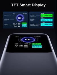 Powerbank UGREEN Nexode Pro 20 000 mAh, rýchle nabíjanie 130 W, prenosná nabíjačka s 3 portami USB-C, digitálny displej, kompatibilná s iPhone, iPad, Galaxy a notebookmi 4