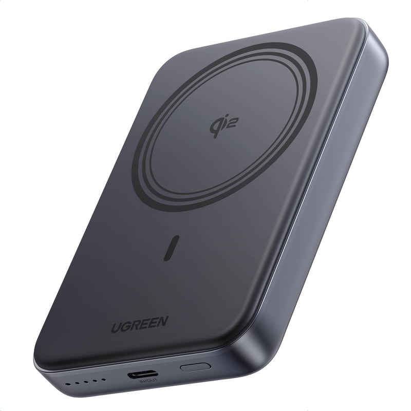 UGREEN Nexode Bezdrôtová powerbanka 10000mAh Qi2 15W MagSafe kompatibilná prenosná nabíjačka pre sériu iPhone 16-12 PD 20W USB-C