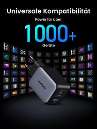 UGREEN Nexode X 65W USB-C GaN mini nabíjačka, 3-portová, PD PPS 45W rýchlonabíjačka, kompatibilná s MacBook Air M2, iPhone a Galaxy S25 8