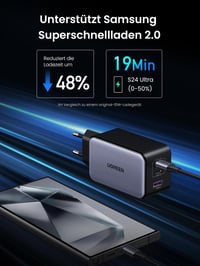 Nabíjačka UGREEN Nexode X USB-C 100W Mini GaN, 3-portová rýchlonabíjačka PD PPS, kompatibilná s MacBook Pro, iPhone 17 a Galaxy S25 Ultra 6