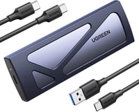 UGREEN NVMe M.2 SSD ház USB 3.2 Gen2 10 Gbps, 2230/2242/2260/2280 - ezüst 1