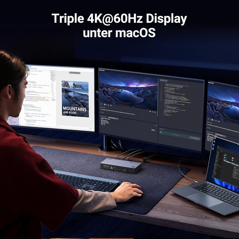 UGREEN Revodok Max 313 Thunderbolt 4 dokkoló 13 az 1-ben, 140W töltéssel