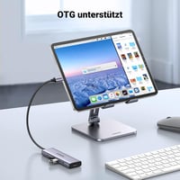 UGREEN Revodok USB-C Hub 100W PD, 4K HDMI, 3x USB 3.0 - MacBook, iPad, iPhone 15 5