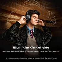 Bezdrôtové slúchadlá UGREEN Studio Pro Bluetooth 6.0 cez uši s aktívnym potlačením hluku, Hi-Res LDAC, 120-hodinovou výdržou batérie, priestorovým zvukom, 5 mikrofónmi a funkciou Dual Link 7
